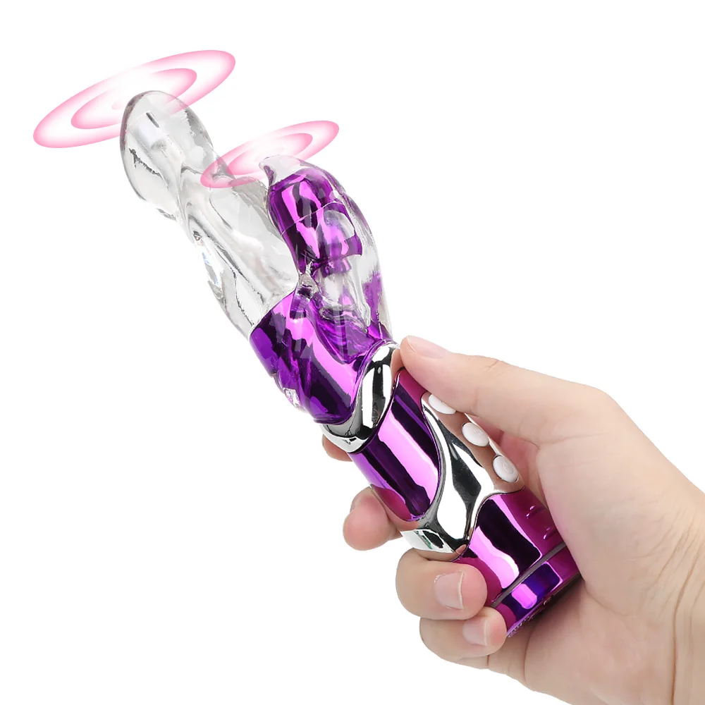 8 Speeds Klitoris Massager Vibrerande Dildo Vuxenprodukter Silikon G Spot Rabbit Vibrator Masturbat_voghion.com