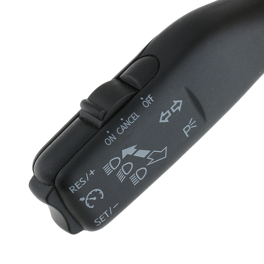 Black Indicator Switch Commodore with Cruise Control for VW Sagitar Golf 6
