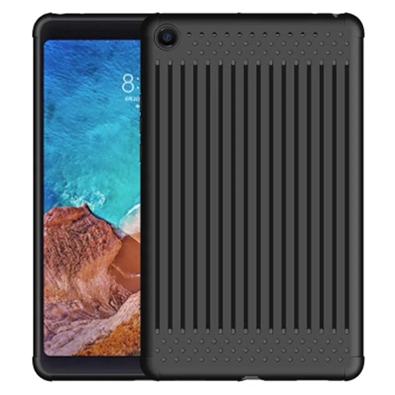 Для Xiaomi mi Pad 4 чехол 8 дюймов силиконовый защитный чехол Чехлы с рассеиванием тепла мягкая задняя крышка для mi pad 4 Tablet Shell