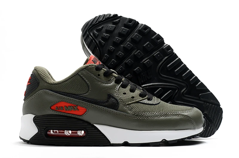air max 90 medium olive black team orange