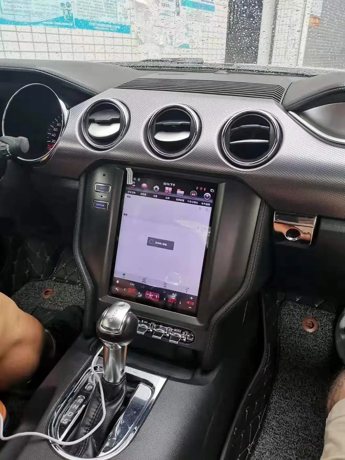 PX6 10," вертикальный экран для Ford Mustang- Android 8,1 Автомагнитола gps 4G wifi BT dvd-плеер стерео Navi авто мультимедиа