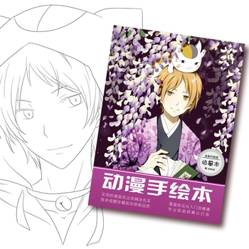 

Anime Natsume Coloring Book for Children Adult Relieve Stress Kill Time Painting Drawing Antistress Books Knutselen Kinderen