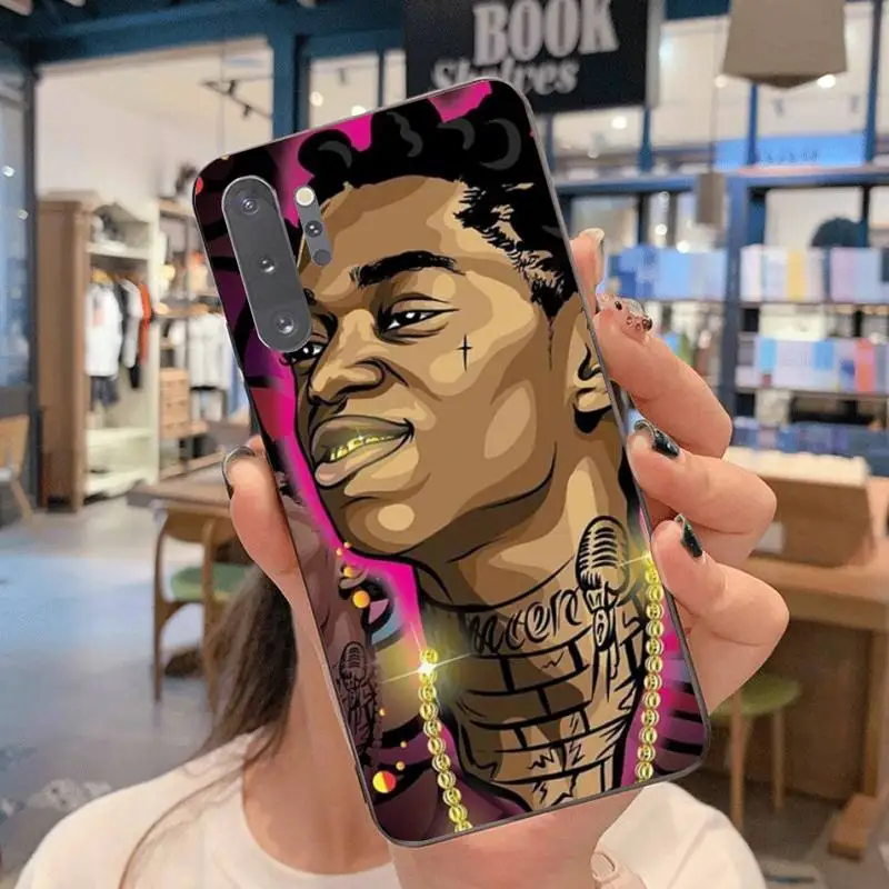 HPCHCJHM Kodak Black Rapper Phone Case Cover For Samsung Note 7 8 9 10 pro Galaxy J7 J8 J6 Plus 2018 Prime