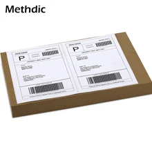 

Methdic 8.5x 5.5inch 150 sheets address labels on laser printer paper laser label for shipping