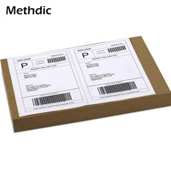 Methdic 8.5x 5.5inch 150 sheets address labels on laser printer paper laser label for shipping