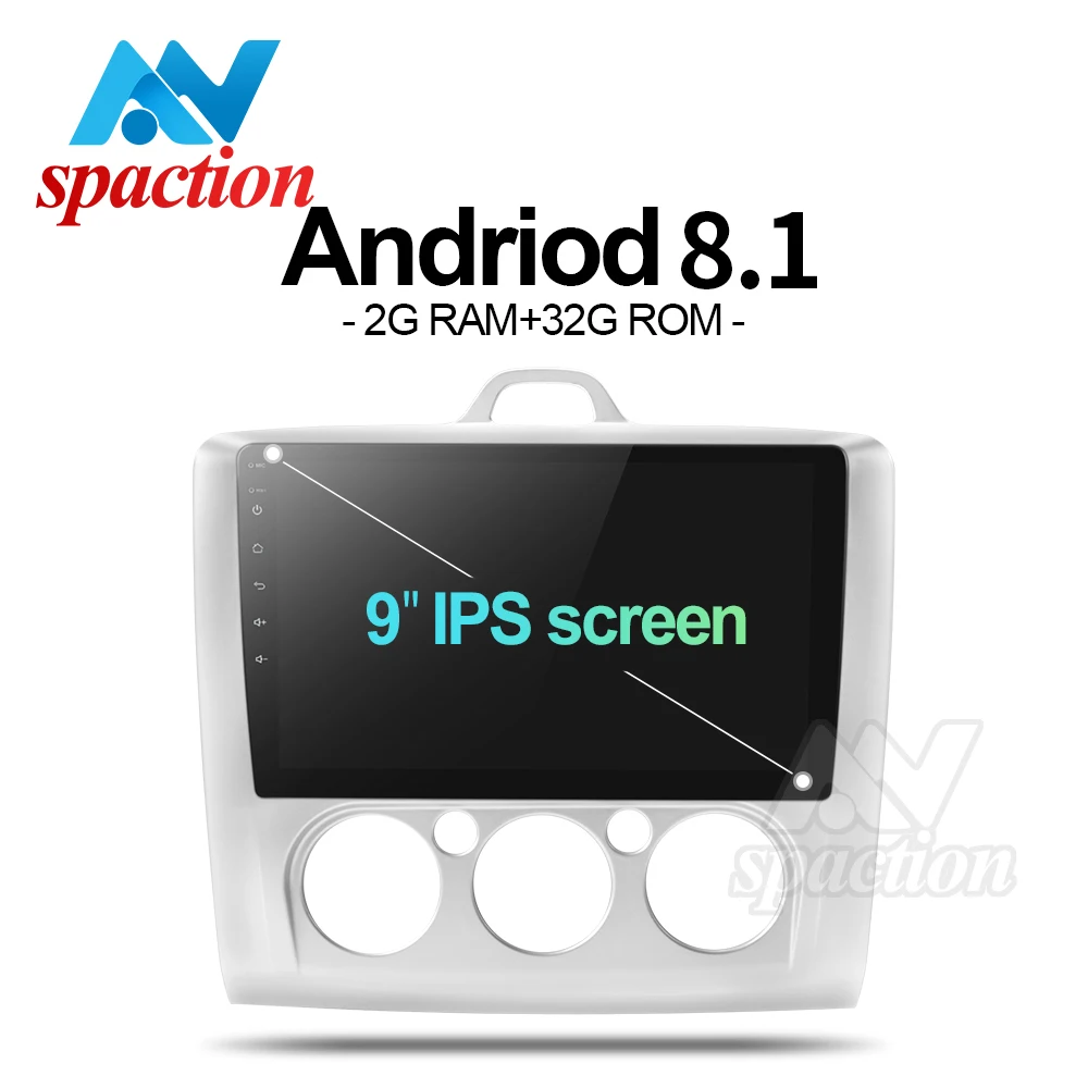 Anspaction android 8 1 автомобильный dvd для Ford focus 2 MK2 EXI MT 2004 2005 2006 2007 2008 2009 2010 2011