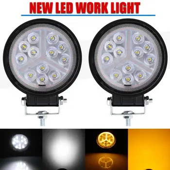 

2x Work Lights White Spot/Flood Fog Driving for off-road ATV SUV trucks