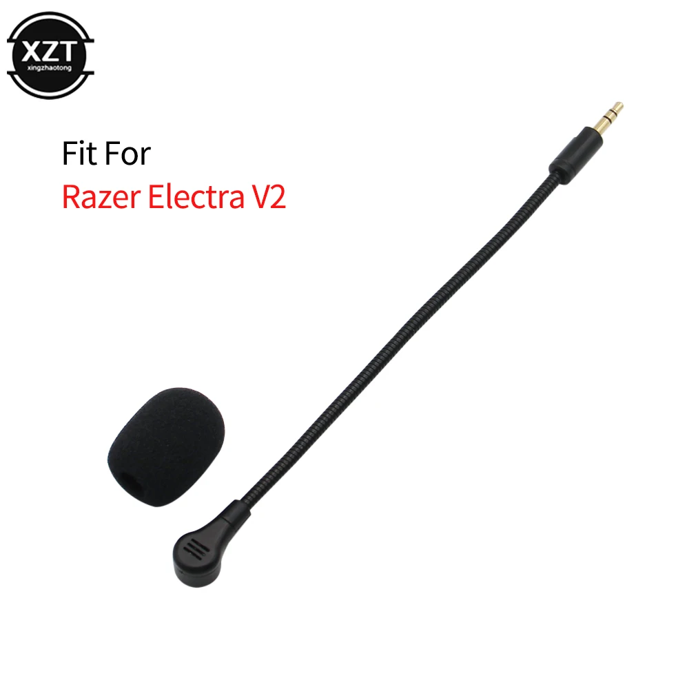 best microphone for streaming Gaming Headsets Microphone Replacement for Razer Electra V2 Mini Gaming Headset Earphone Headphones Mic mic