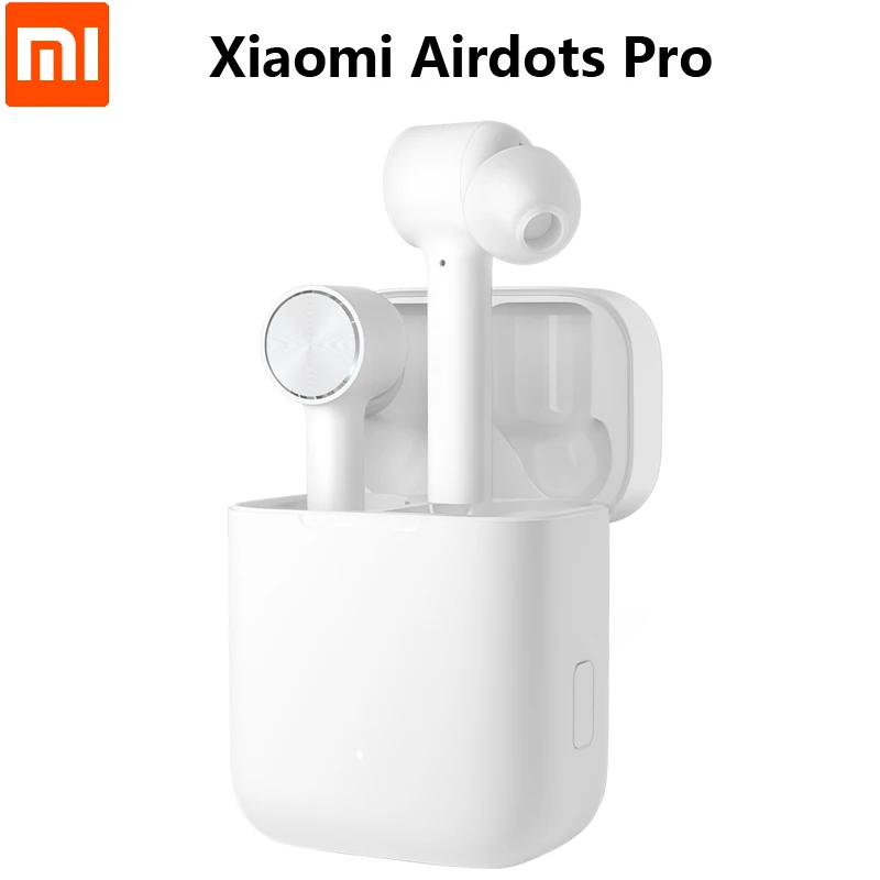 Оригинальный Xiaomi Airdots Pro Наушники TWS Bluetooth гарнитура стерео Авто пауза ANC