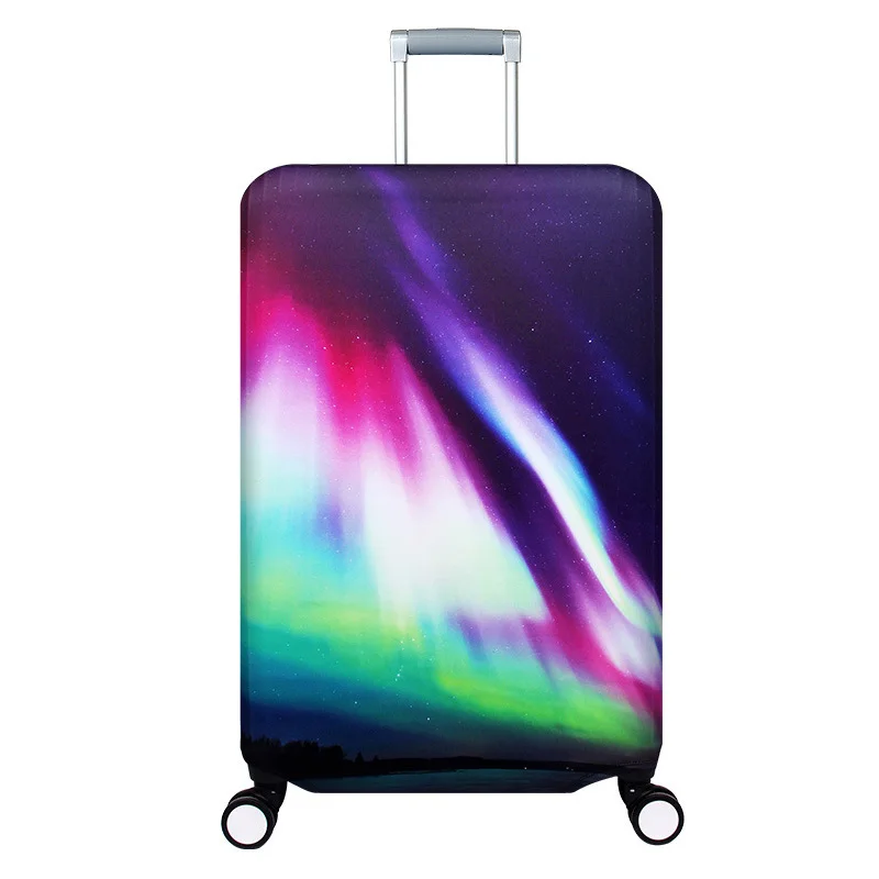 Эластичный багажный Защитный чехол для 18-32 ''чемодан дорожная сумка на колесиках чехол моющийся багажный чехол - Цвет: Aurora