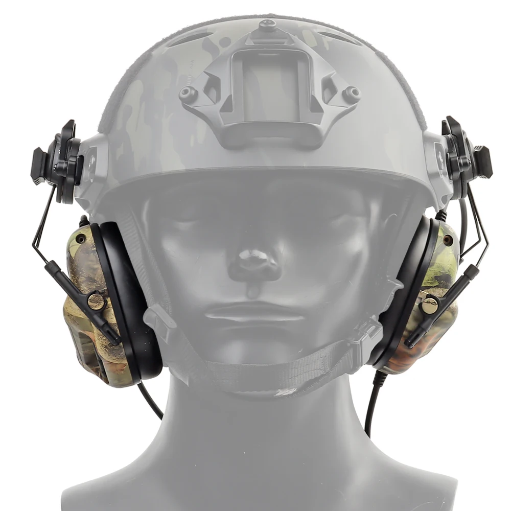 

Anti-noise Tactical Combat Shooting Headset Sound Pickup Military Airsoft Paintball Communication Headset CS Wargame Headphone