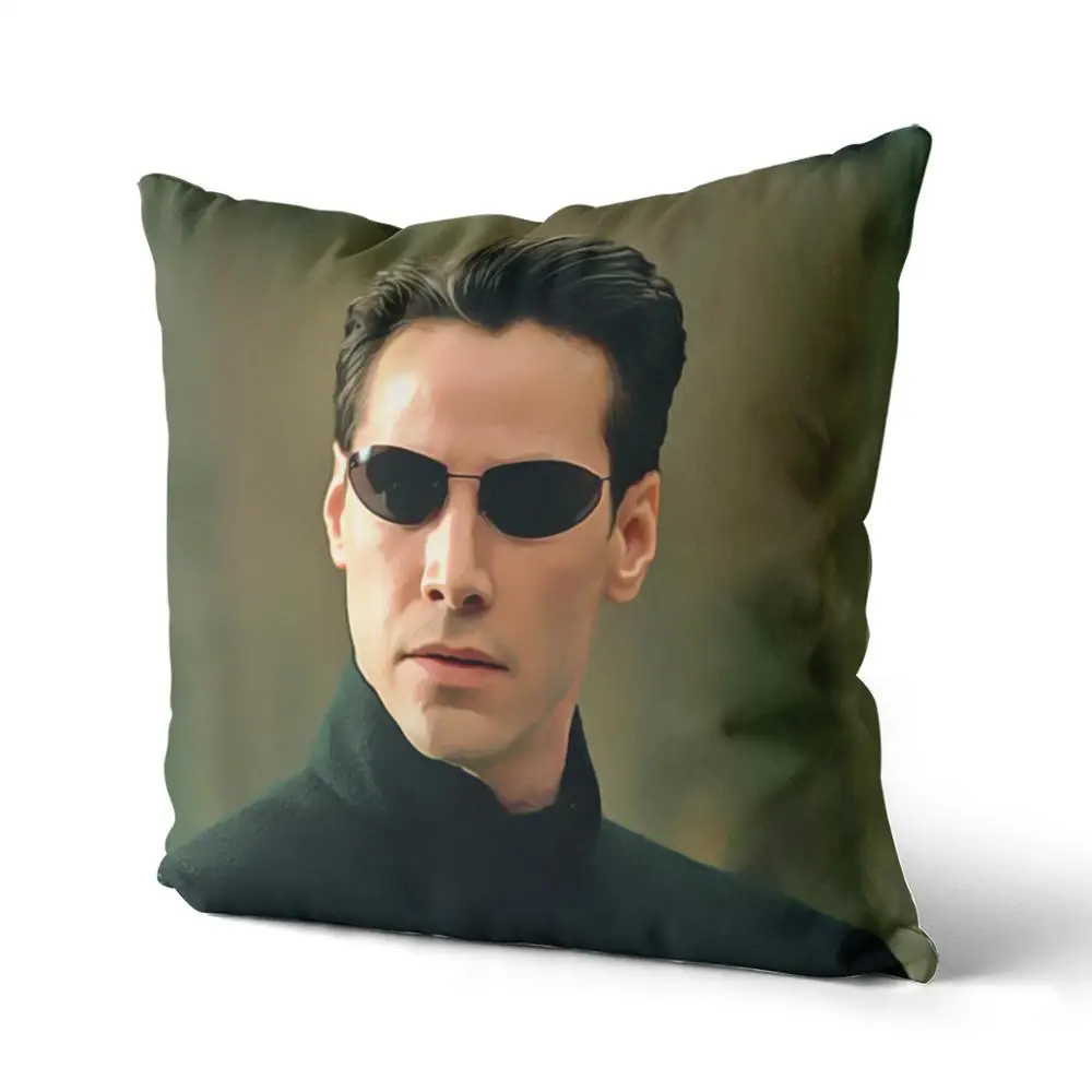 Neo Keanu хлопок холст изготовленный на заказ Чехлы диванные подушки Наволочки