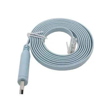 

USB Extension RJ45 Converter Console Serial Cable USB FT232R For Cisco Router Switch 1.8M PVC Extension Console Cable