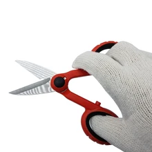 Многофункциональные электрические ножницы, Кабельные ножницы для проволоки/ленты высокого качества из нержавеющей стали, двойная цветная ручка 145 мм