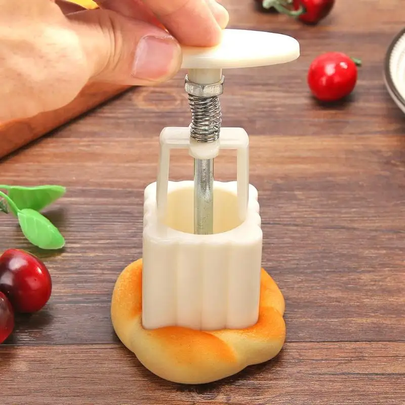 6 цветов формы Ручной пресс форма для лунных пряников теста DIY