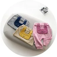 Детская одежда Mini Babe; Детский кардиган; вязаная куртка; осеннее пальто для мальчиков и девочек; модная весенняя одежда для младенцев