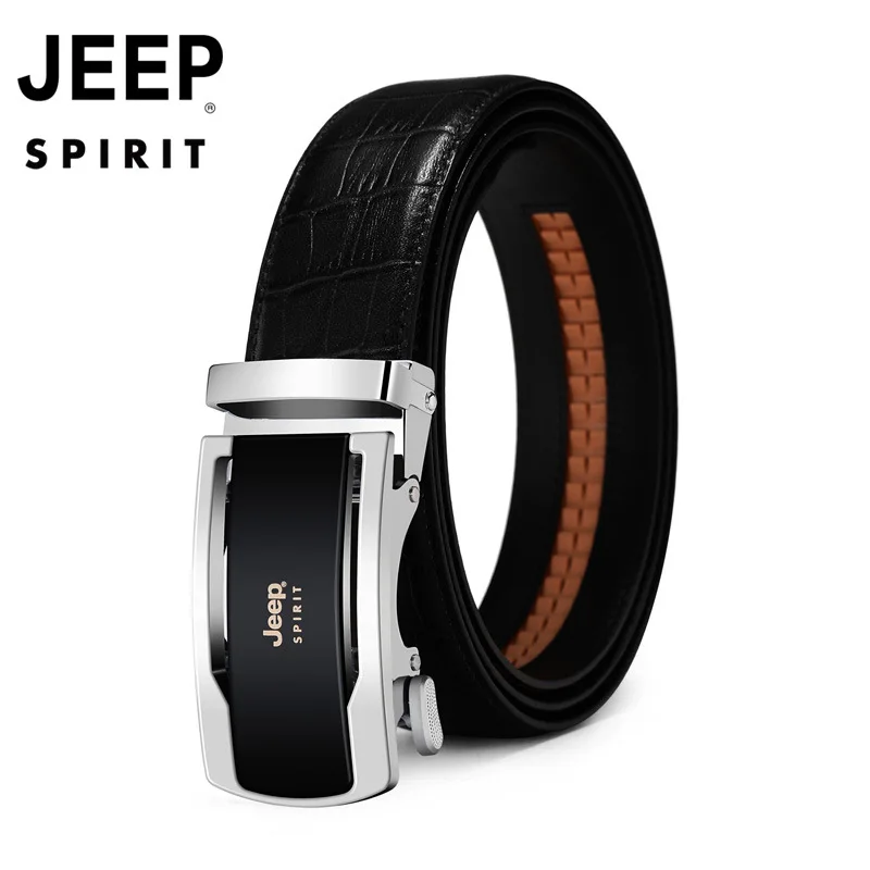 JEEP SPIRIT, роскошный бренд, Воловья кожа, мужской ремень, верхний слой, кожа, автоматическая пряжка, пояс Ceinture Homme, натуральная кожа, поясной ремень