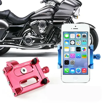 

Motorcycle Accessories Aluminum Mobile Phone Bracket Mountain Bike Bicycle Electric Vehicle Fixed Navigation Mobile Phone Holder