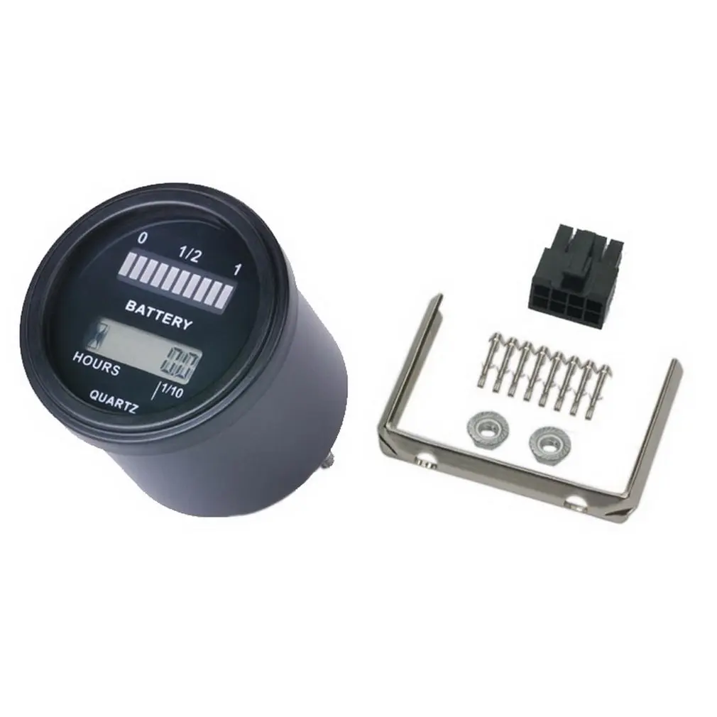 

BI011 BI011A BI011B Battery Gauge Battery AGM GEL VOLT Meter Battery Indicator with hour meter FOR Motorcycle ATV