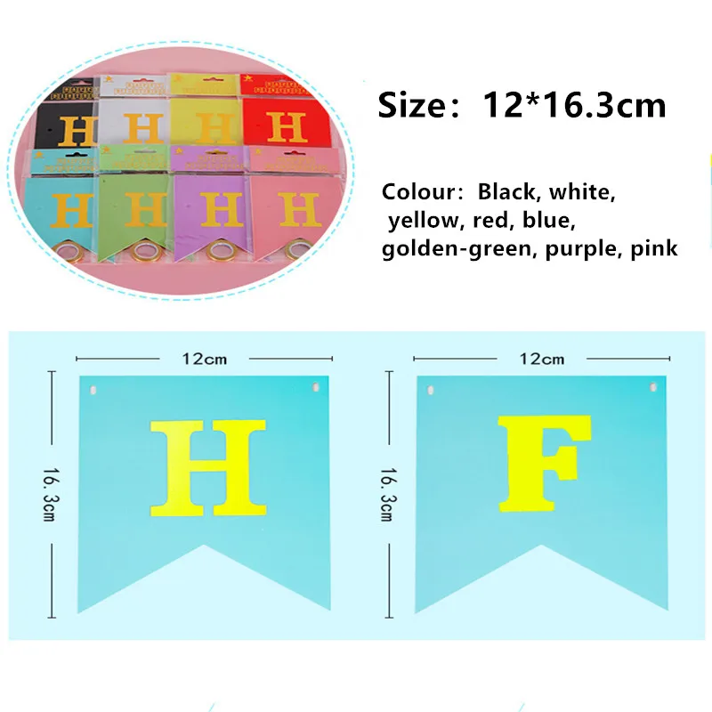 С днем рождения бумаги Гирлянда испанский язык баннеры флаги с днем рождения Декор поставка детский душ украшения принадлежности