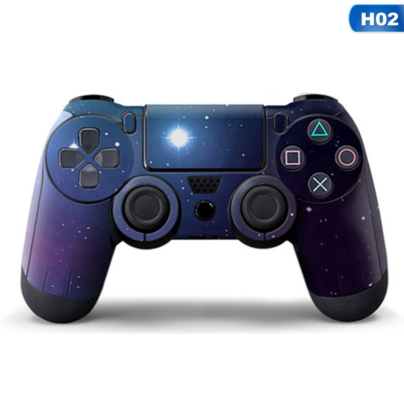 Sky полное покрытие наклейки на регулятор для Playstation 4 Dualshock 4 геймпад виниловые накладки наклейки Play Station 4 кожи - Цвет: H02