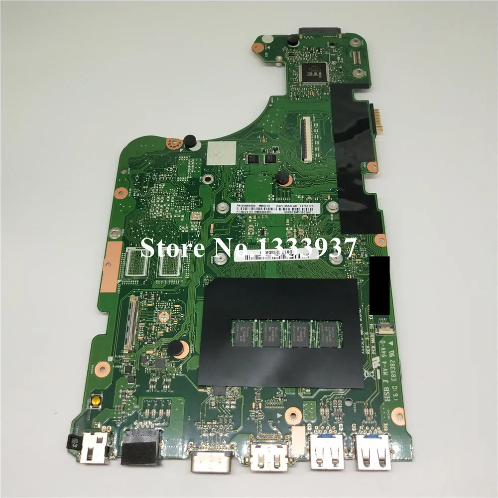 buy  X555LD Laptop motherboard I7-5500U SR23W 3.6 for ASUS X555LA X555LD X555LF X555LJ X555L X555 mainbo
