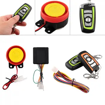 

ATwo Way 125db Motorcycle Burglar Alarm Anti-theft Alarm with Engine Start Remote Control Key for Motorcycle Anti-theft System