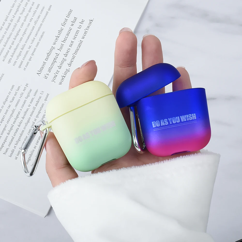 Gradint Роскошный чехол для Airpods, противоударный чехол для Apple Airpods, беспроводной Bluetooth чехол для наушников Airpod Air pods