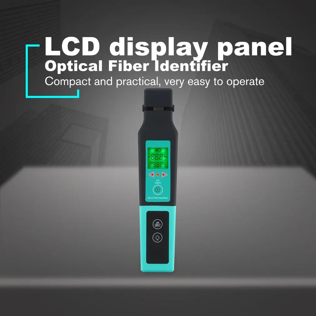 

Optical Fiber Identifier Handheld Live Optical Fiber Tracker Detector Identificador Test Tool Wavelength 800-1700nm