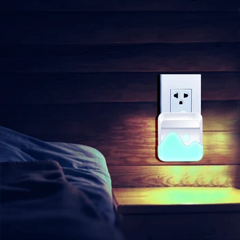 

2Pcs Night Light Promise Dimming Night Light Nightlight Lamp For Children Kids Living Room Bedroom Lighting Plug Mini Nightlight