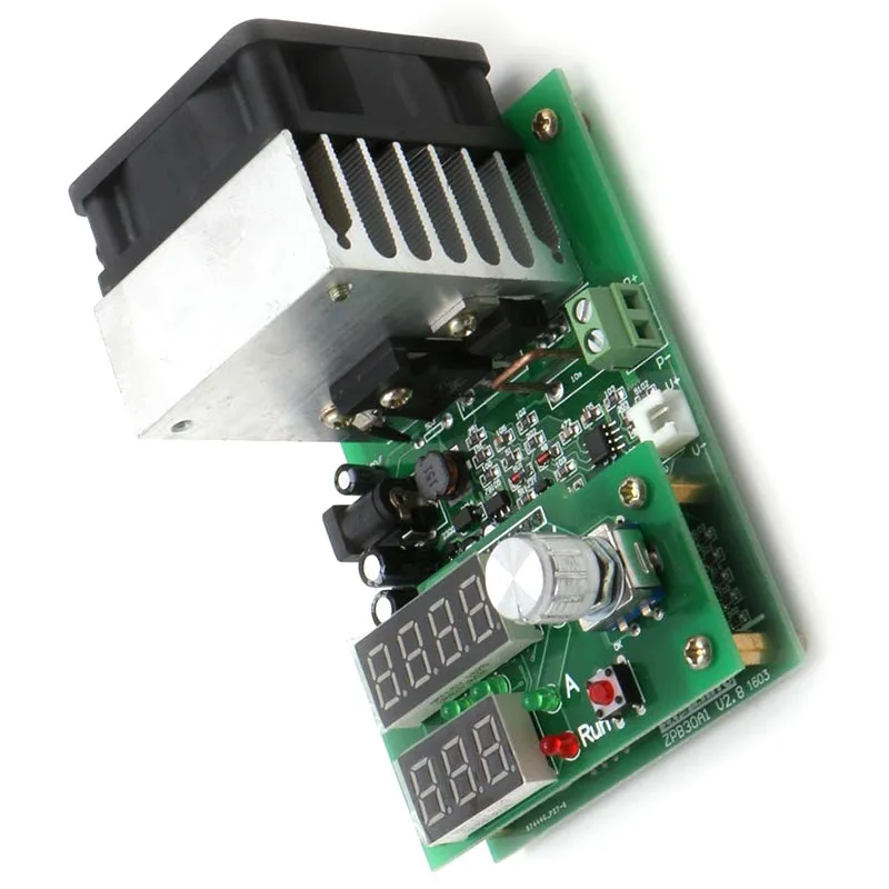 

9.99A 60W 30V Constant Current Electronic Load Discharge Battery Capacity Tester