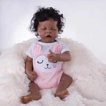 

17 Inches Twin A Series Lifelike Lovely Girl Reborn Baby Doll with Full Clothes Costume Set Christmas Gift - Cloth/Vinyl Body