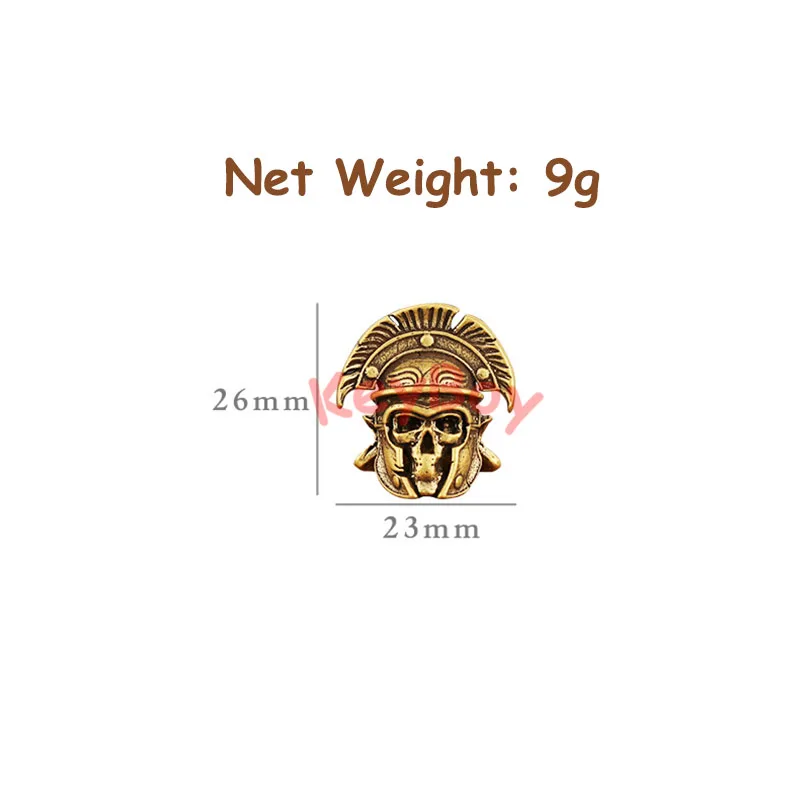  Helmet Samurai Keychain Pendant (7)