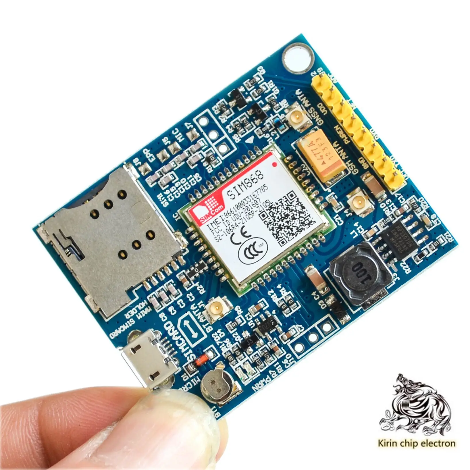 1PCS/LOT SIM868 development board GSM/GPRS/ bluetooth /GPS module with STM32 51 program | Электронные компоненты и