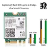 Wi-Fi 6E AX210 (Gig+) Desktop Kit Up to 2.4Gbps Wireless Data Rates with Intel AX210NGW 2.4G/5G 802.11ax Bluetooth 5.2 Wifi Card ► Photo 2/6