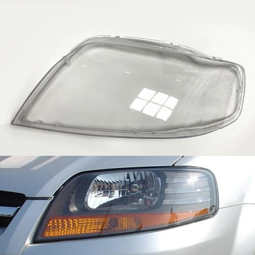 Для Chevrolet Aveo 2005 2006 2007 фары объектив фары автомобиля крышка Стекло Замена Прозрачный авто оболочка Крышка - Цвет: Driver Side