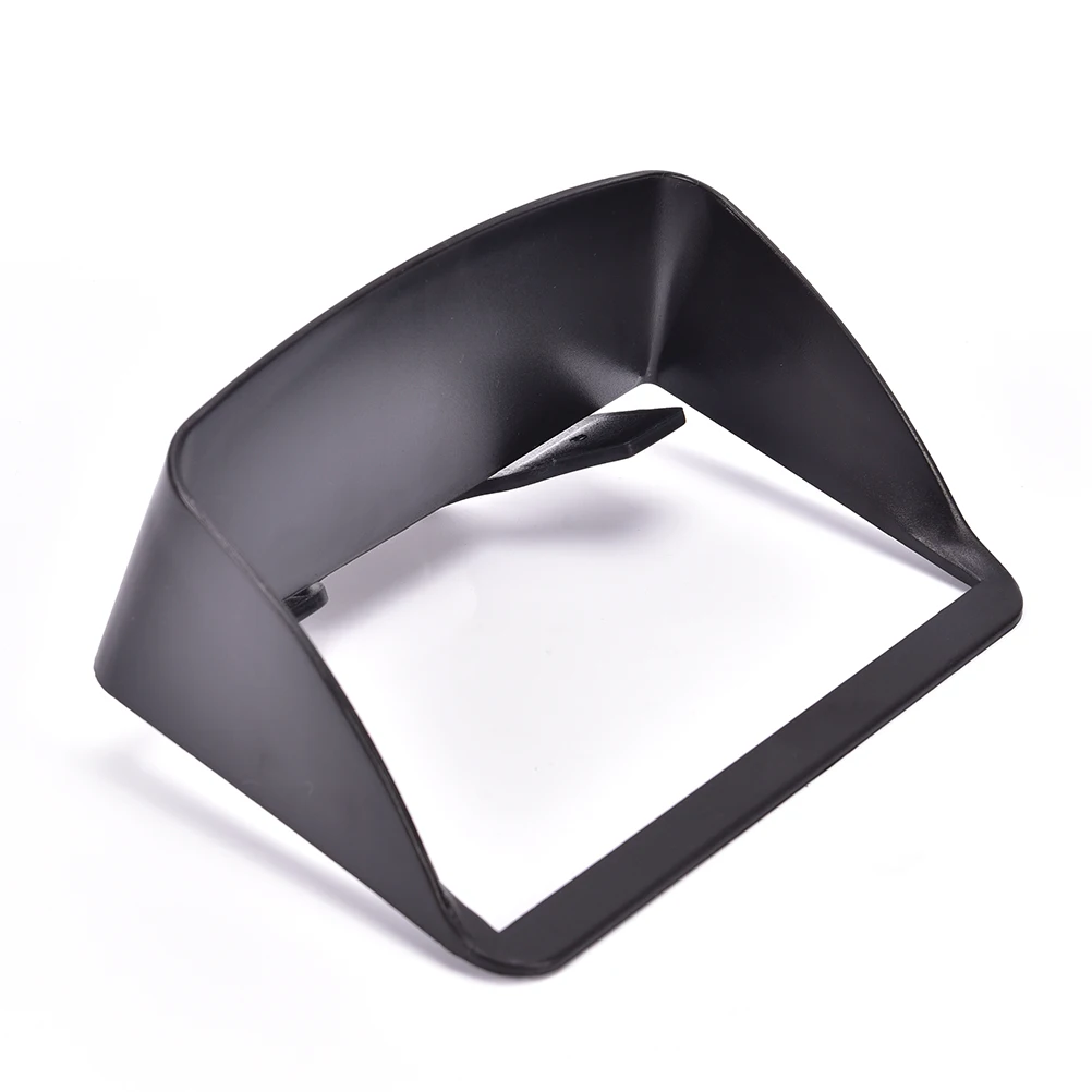 1pc 12.5cm x 7.8cm x 3.2cm Blocking Sunlight Sunshade Strong shine Hood Visor for 4.3 /5 inch Car GPS Navigation
