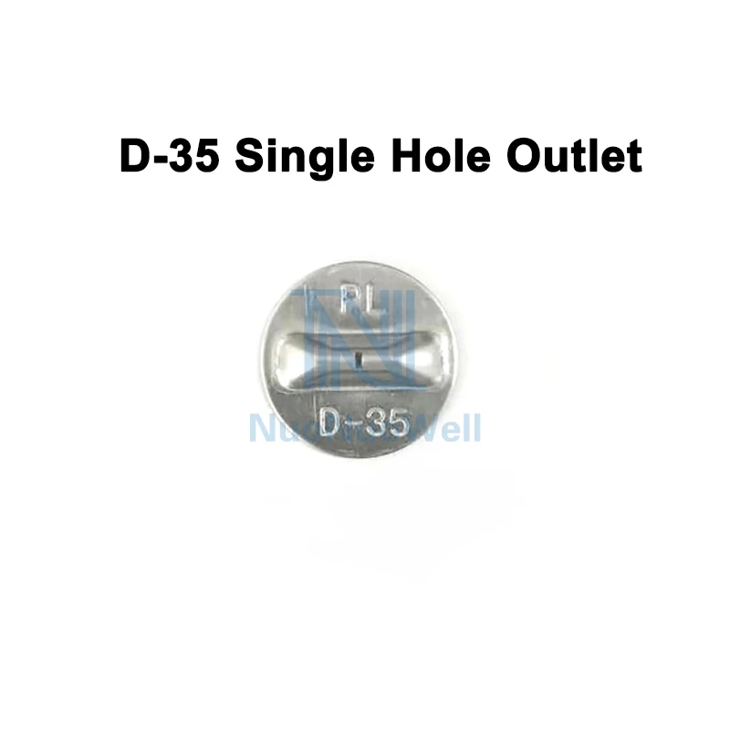 Irrigation fittings 0.3-0.5mm outlet replaceable spray sheet high-pressure spray gun nozzle stainless steel plant protection