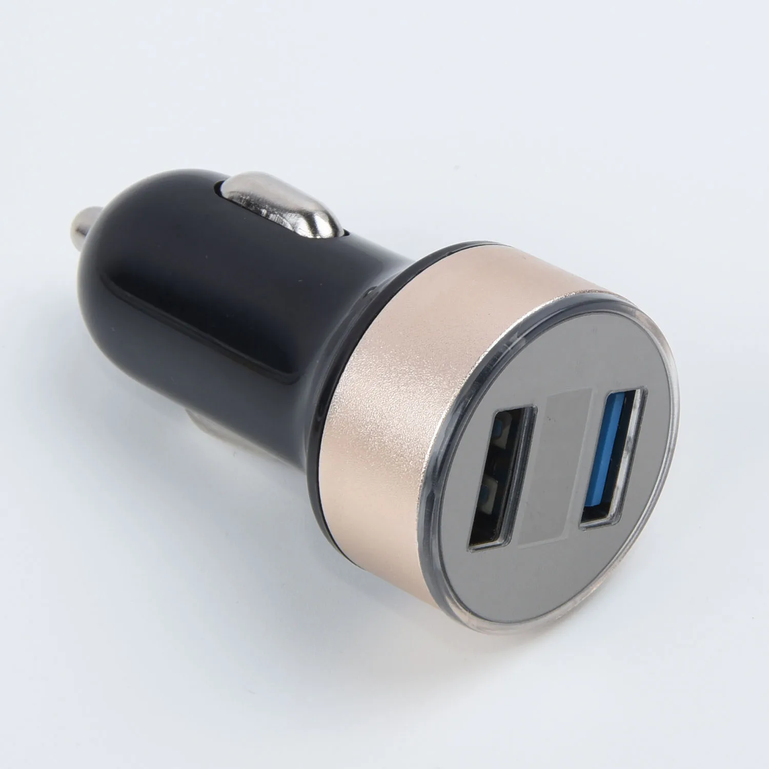 2019 2 Порты и разъёмы USB автомобильный адаптер Автомобильный светодиодный Дисплей