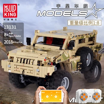 

Technic RC Marauder Car Model Building Blocks Off-Road Climbing Truck Compatible Lepining MOC-4731 23007 Bricks set DIY Toys