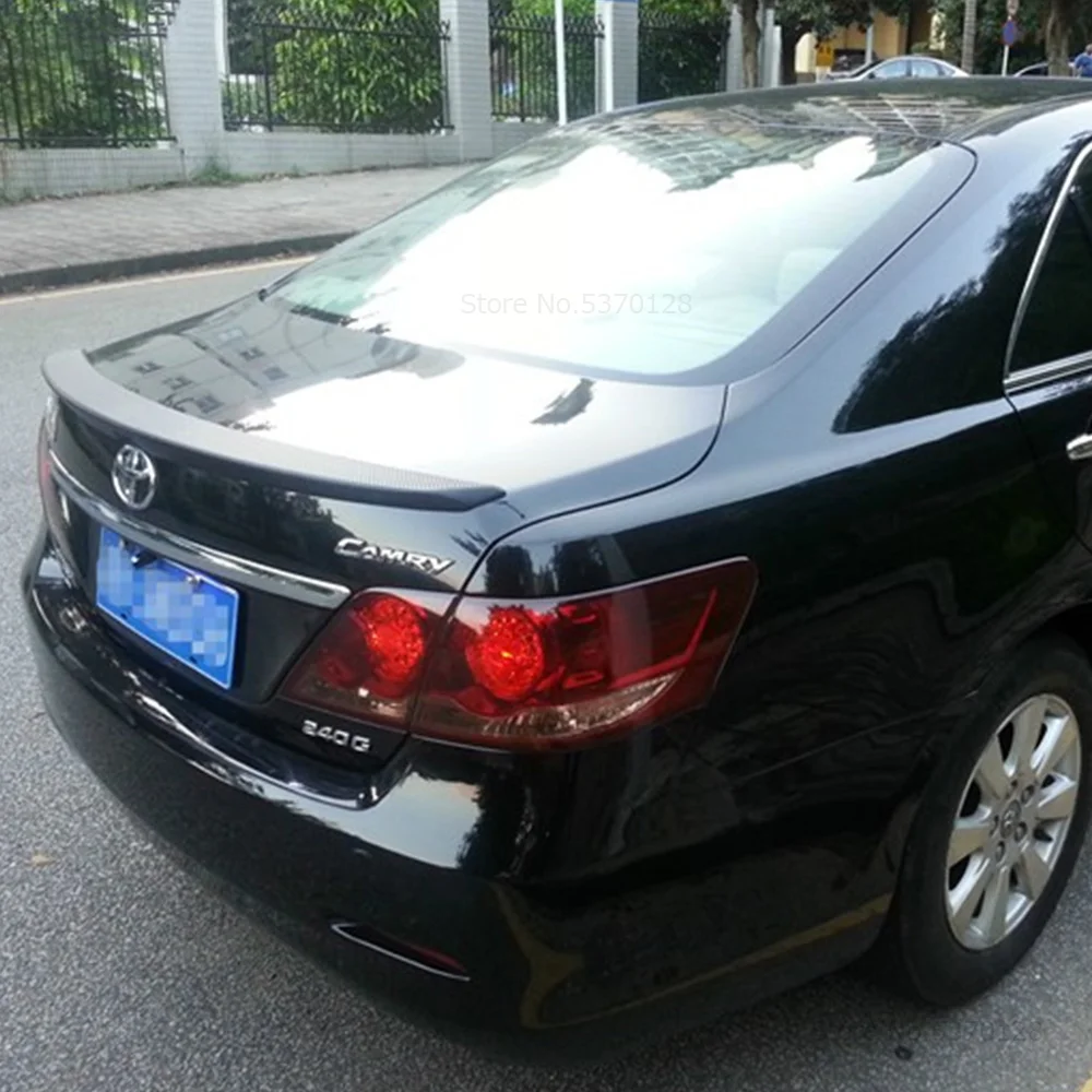 AITWATT подходит для Toyota Camry от 2006 до 2011 черный спойлер высокого качества ABS Материал заднее крыло праймер цветной спойлер для автомобиля Стайлинг