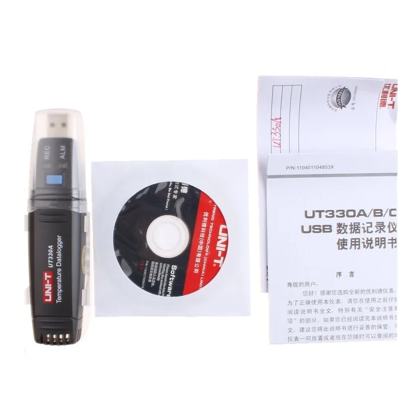 UNI-T UT330A Datalogger Temperature IP67 Waterproof Weather Station USB Data Export Thermometer