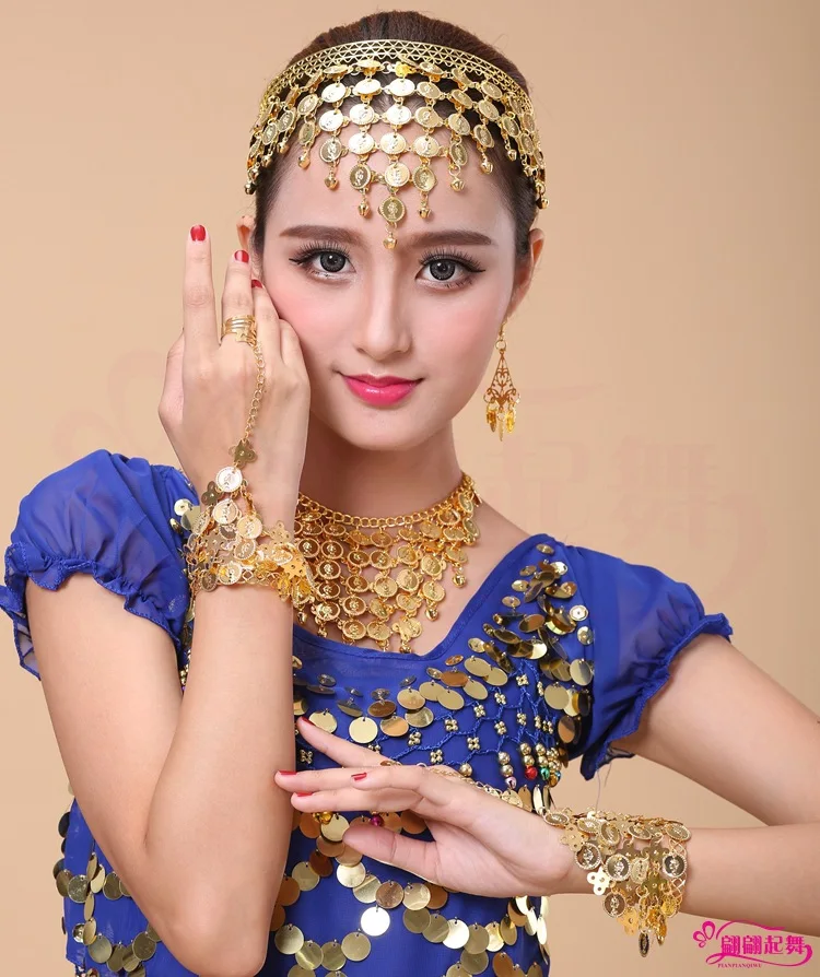 Bohemian Coin Head Chain for Dance Performances