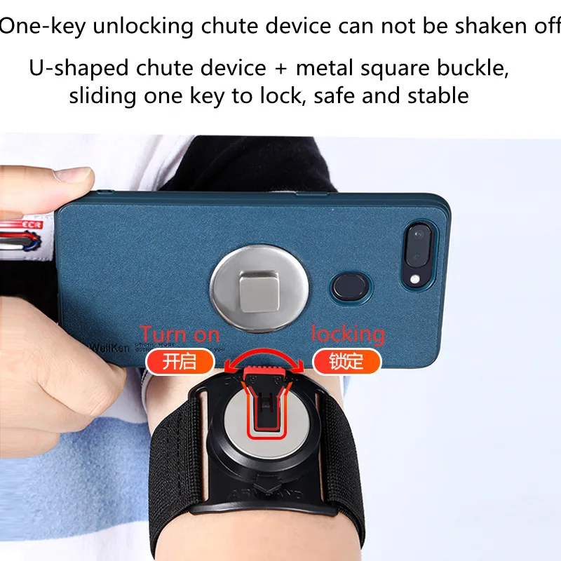 Unverise Phone Cases Sport Arm Wrist Band Armband Handbag Phone Holder For iPhone 14 plus On Hand Cover Running Arm Band Base