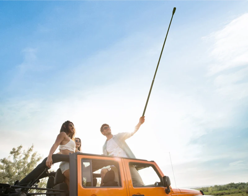selfie vara extensível pólo monopod para insta360 um x2 um r gopro acessórios