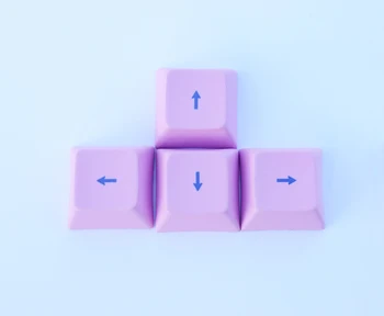 

NPKC 4pcs Arrow Keycaps DSA Profile Dye-sublimation for Cherry MX Switches of Mechanical Keyboard