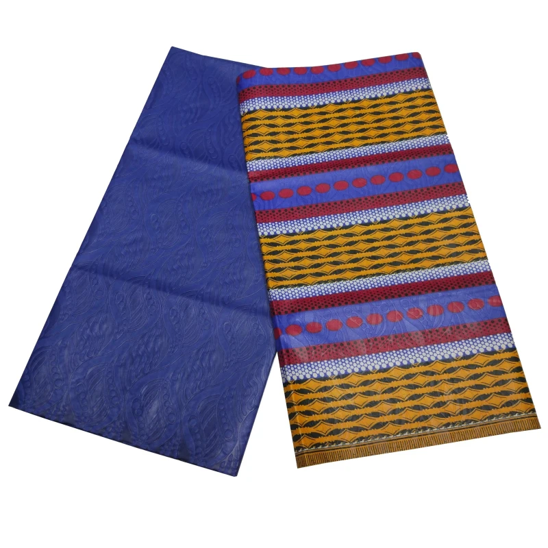 Модная замечательная африканская ткань высокого качества с тиснением в Анкаре, настоящая голландская восковая Ткань 2+ 2 ярда \ Лот
