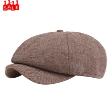 Мягкие береты, шапки для женщин на зиму, пиковая Блиндер Бейкер, береты для мальчиков, пиковый газетчик, плоская кепка, берет, boina feminina# ZB