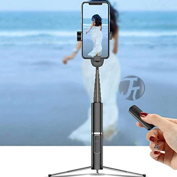 

High quality Wireless bluetooth Selfie Stick Tripod With remote control Selfie Extendable Foldable Monopod for iPhone11 X Huawei