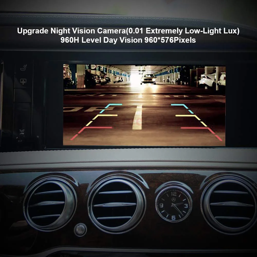 Factory Selling CCD HD Rearview Waterproof night vision 170 degree Wide Angle Luxur car rear view camera reversing backup camera (3)